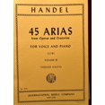 thumbnail image 1 of Handel, 45 Arias from Operas and Oratorios for Voice and Piano, LOW, Volume III, Edited by Sergius Kagen) (IMC # 1698), 1 of 1