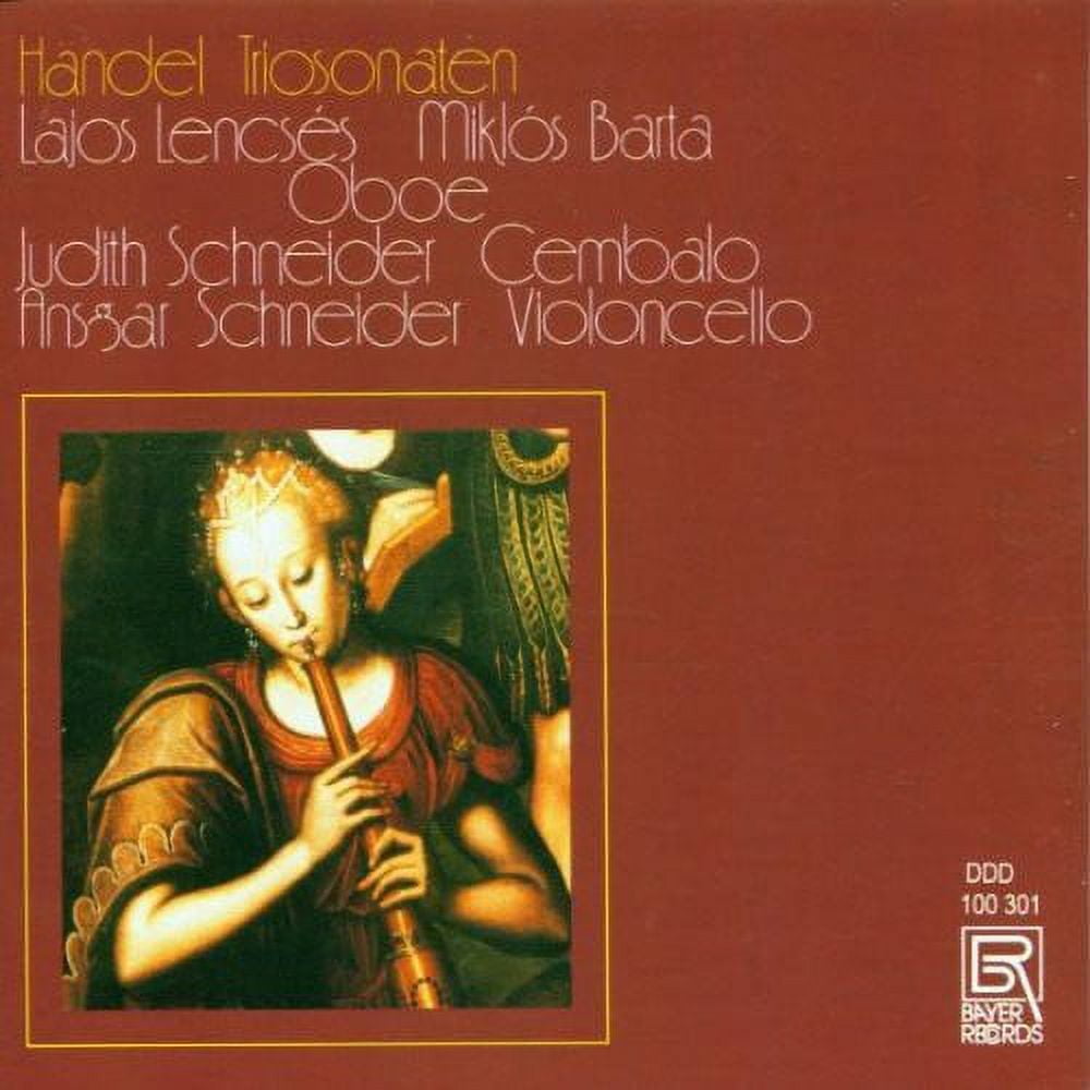Handel / Lencses / Barta / Schneider - 6 Sonatas for 2 Oboes & Basso Continuo - Music & Performance - CD