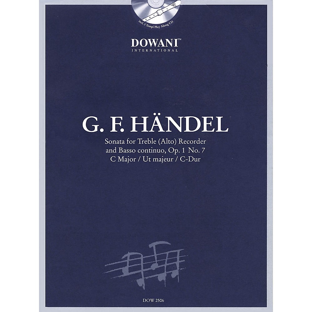 Sonata For Flute And Harpsichord In C Major, HWV 365 Op.1 No.7 By G.F. Händel On