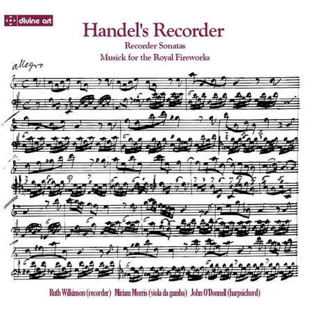Handel / Wilkinson / Morris / Odonnell - Handels Recorder - Music & Performance - CD