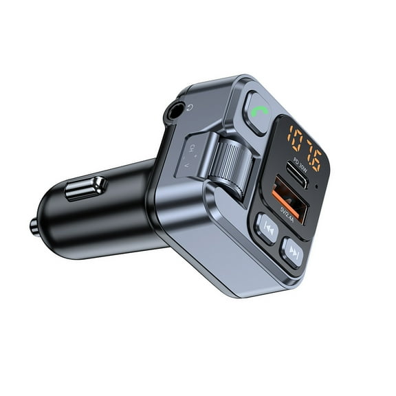 Handfree Call Car Charging,Wireless Bluetooth-compatible Transmitter Radio Receiver,Mp3 Adapter USB Charging