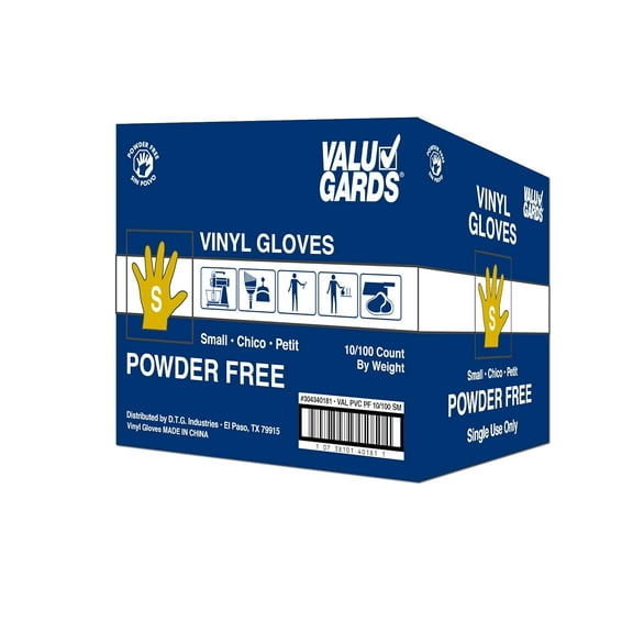 Handgards Eclipse Value Small PVC Glove - 100 per pack - 10 packs per case.