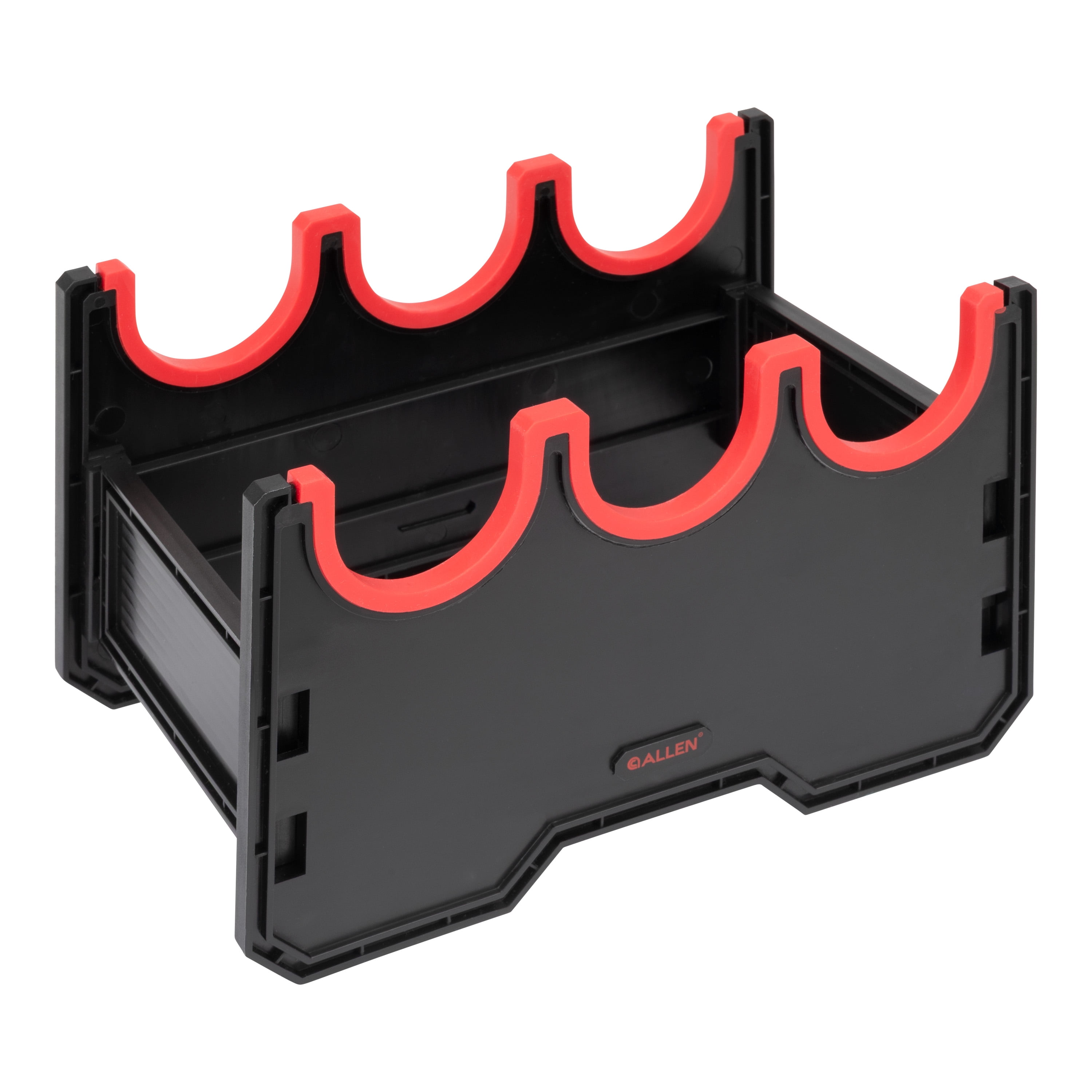 Allen Company Handgun Storage Rack, Holds 3 Handguns, Plastic Organizer