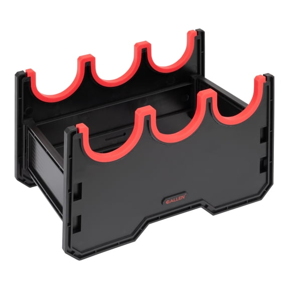 Allen Company Handgun Storage Rack, Holds 3 Handguns, Plastic Organizer