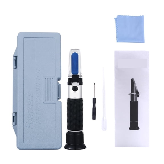 Handheld 0-80% Alcohol Refractometer For Spirits Household Liquor Brewing Refractometer Alcohol Concentration Detector ,Portable