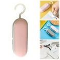 thumbnail image 1 of Handheld 2-in-1 Mini Bag Sealer with Cutter & Hook, Portable Heat Sealer for Snacks, Chips, Plastic Bags – Travel & Kitchen Essential, 1 of 9