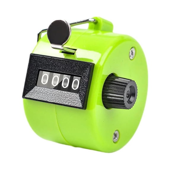 Outner F Handheld 4-Digit Tally Counter, Mechanical Clicker for Event Attendance ...