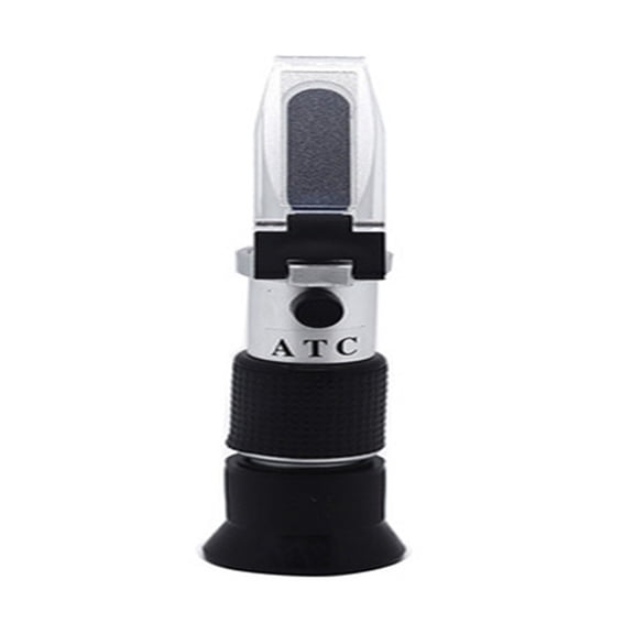 Handheld 50/80/90 Meter Refractometer Optical Sugar Content Tester Fruit Beverage Refractometer ,Consistent Readings - 0-80_A