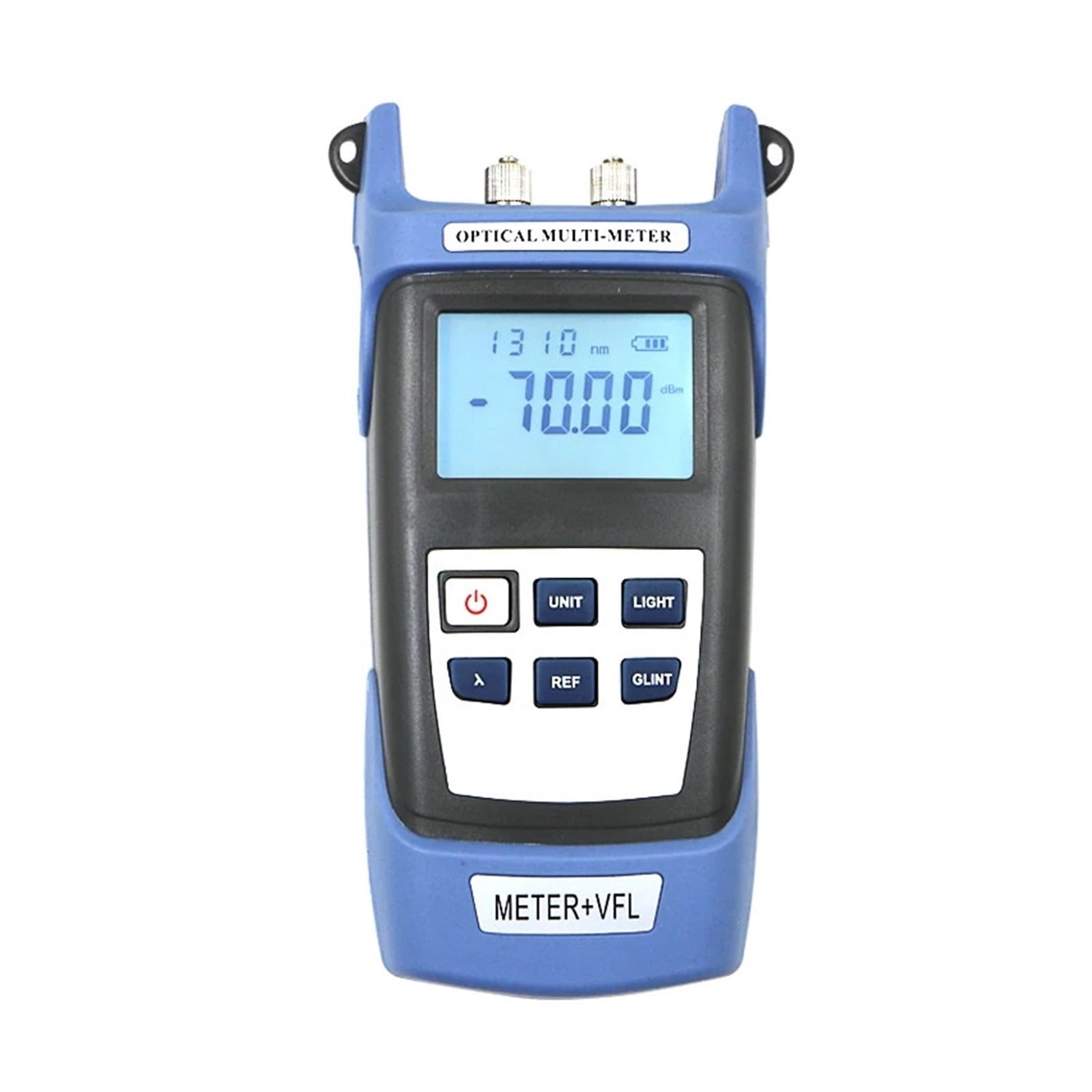 Handheld -70~+10dBm Fiber Optic Power Meter 5/10MW VFL Fiber Visual Fault Locator Power Meter Multimeter