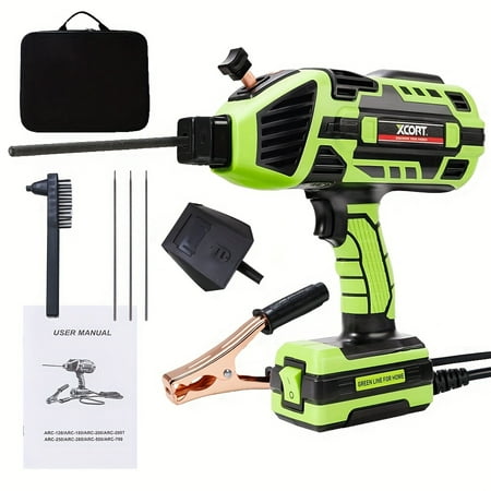 Handheld ARC Welder 110V - Portable IGBT Inverter Welding Machine, 3/32"-1/8" Wire Rod Compatible, Electric Welder Gun Kit