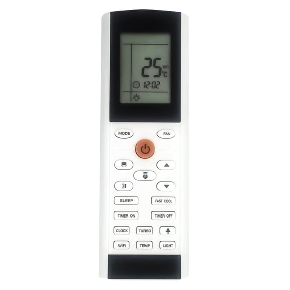 Handheld Air Conditioner Controller with LCD Display, Practical Function Panel and ABS Housing for Household Split Cooling Use Each Day
