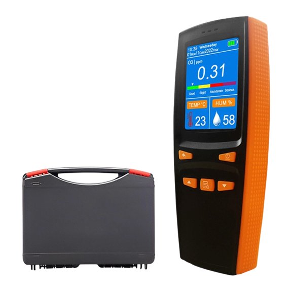 Field Gas O3 Reader with 0-50 Concentration Scale, Temperature Moisture Display for Workshop Inspection Tasks Today