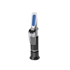 Handheld Alcohol Sugar Refractometer Tester Wine Concentration Meter Densitometer 0-25% Alcohol Beer 0-40% Grapes ,Instant Results