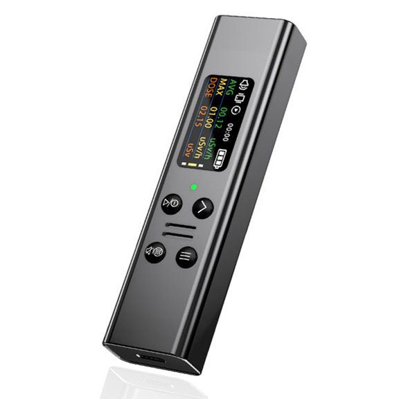 Handheld Aluminum Alloy Nuclear Radiation Detector Geiger Counter Meter Radioactivity Ray Radiation Tester Dosimeter
