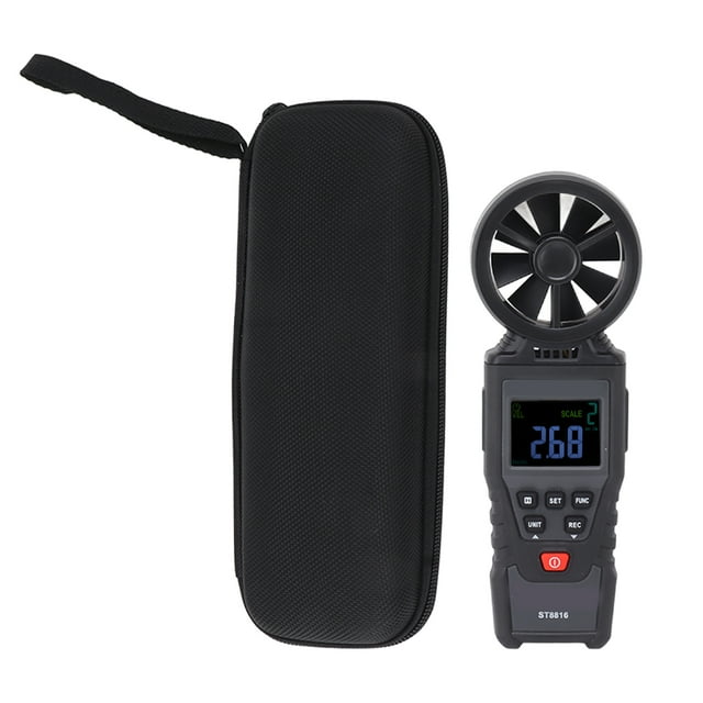 Handheld Anemometer LCD Display Strong Anti Interference Wind Speed ...