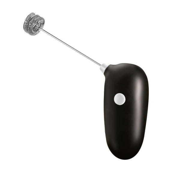 Handheld Automatic Milk Frother Wireless Mini Egg Beater Mixer for Kitchen - Portable Lightweight Foam Maker for Coffee Whipping - Battery Operated No Cord Blender Tool