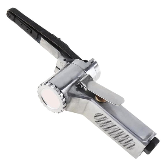 Handheld Bandfile Sander Pneumatic Tool 3/8x13 Belts 16000RPM Fit for Grinding Tasks