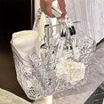 thumbnail image 1 of Handheld Basket Toiletries Storage Caddy for Bathroom Kitchen Sink Dressing Table Organizer Plastic Container Toiletries Basket, 1 of 6