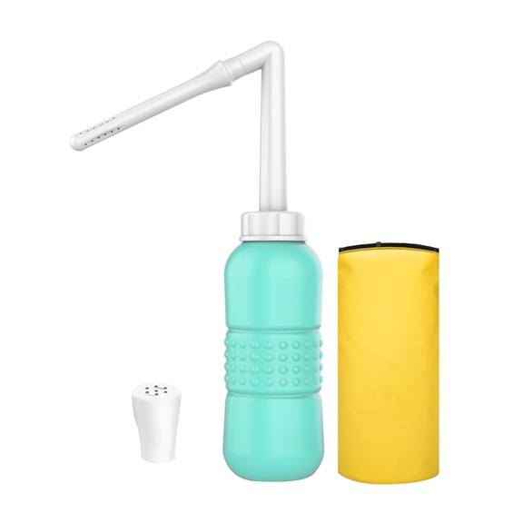 Handheld Bidet Butt Shower Private Parts Flushing Device Manual Press Flush