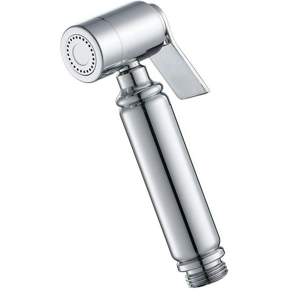 Handheld Bidet Sprayer Head Brass Bathroom Shower Bidet Tap Chrome Portable Toilet Bidet Shower Head for Toilet Cleaning, Pet Bath, Personal Hygiene,A