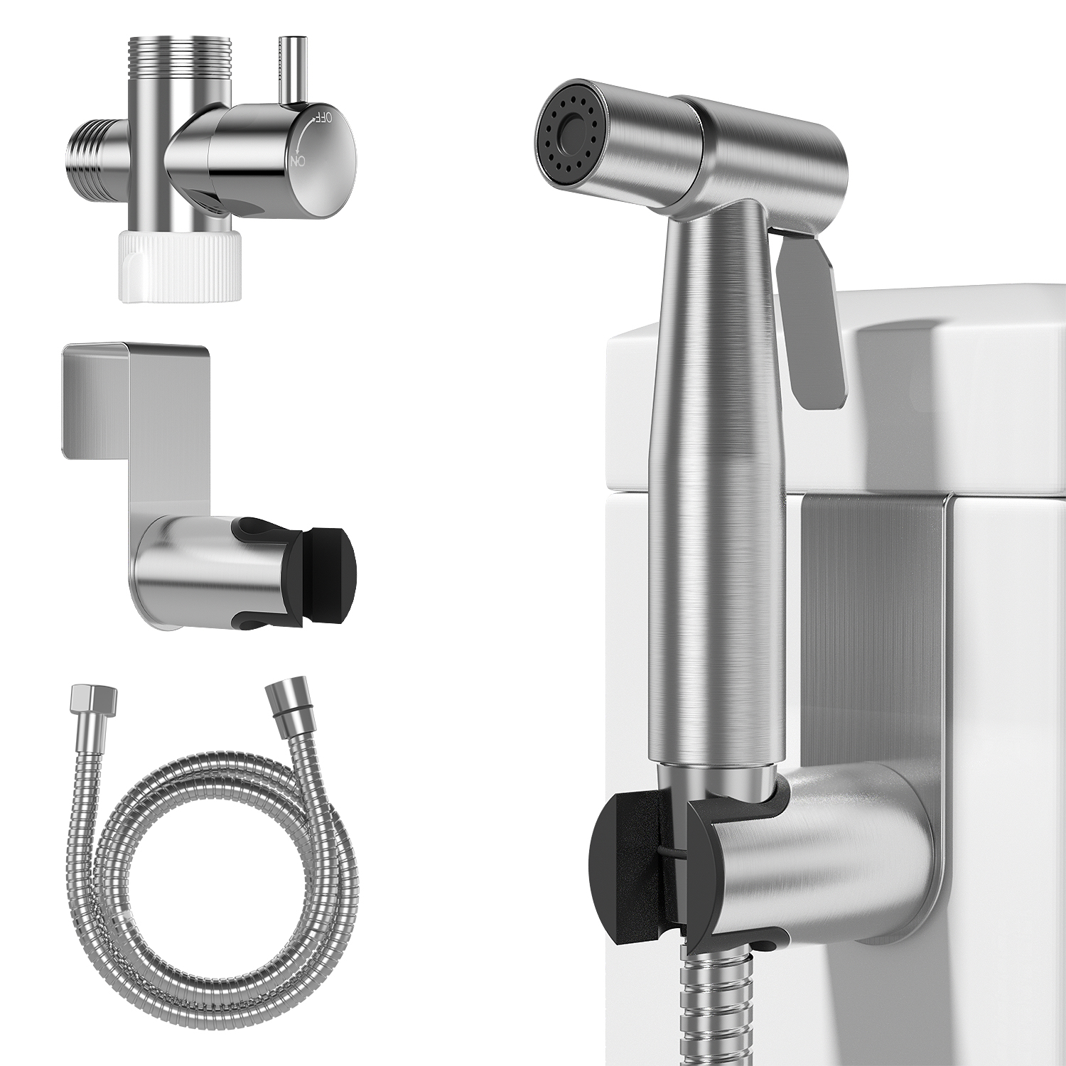 Hyper Tough Complete Toilet Repair Kit with Fill Valve and Flapper