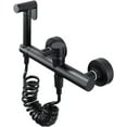thumbnail image 1 of Handheld Bidet Sprayer for Toilet, Black Portable Cloth Diaper Sprayer Set Brass Cold and Hot Water Bathroom Bidet Sprayer Kit with Shower Hose for Personal Hygiene, Bathing Pet,85 mm, 1 of 8
