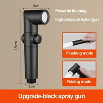 Handheld Bidet Sprayer Toilet Sprayer Gun Stainless Steel Hand Bidet Faucet Bathroom Shower Head Feminine Hygiene Self Cleaning