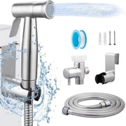 Handheld Bidet Sprayer for Toilet, Adjustable Water Pressure Bidet Hose Kit for Personal Hygiene
