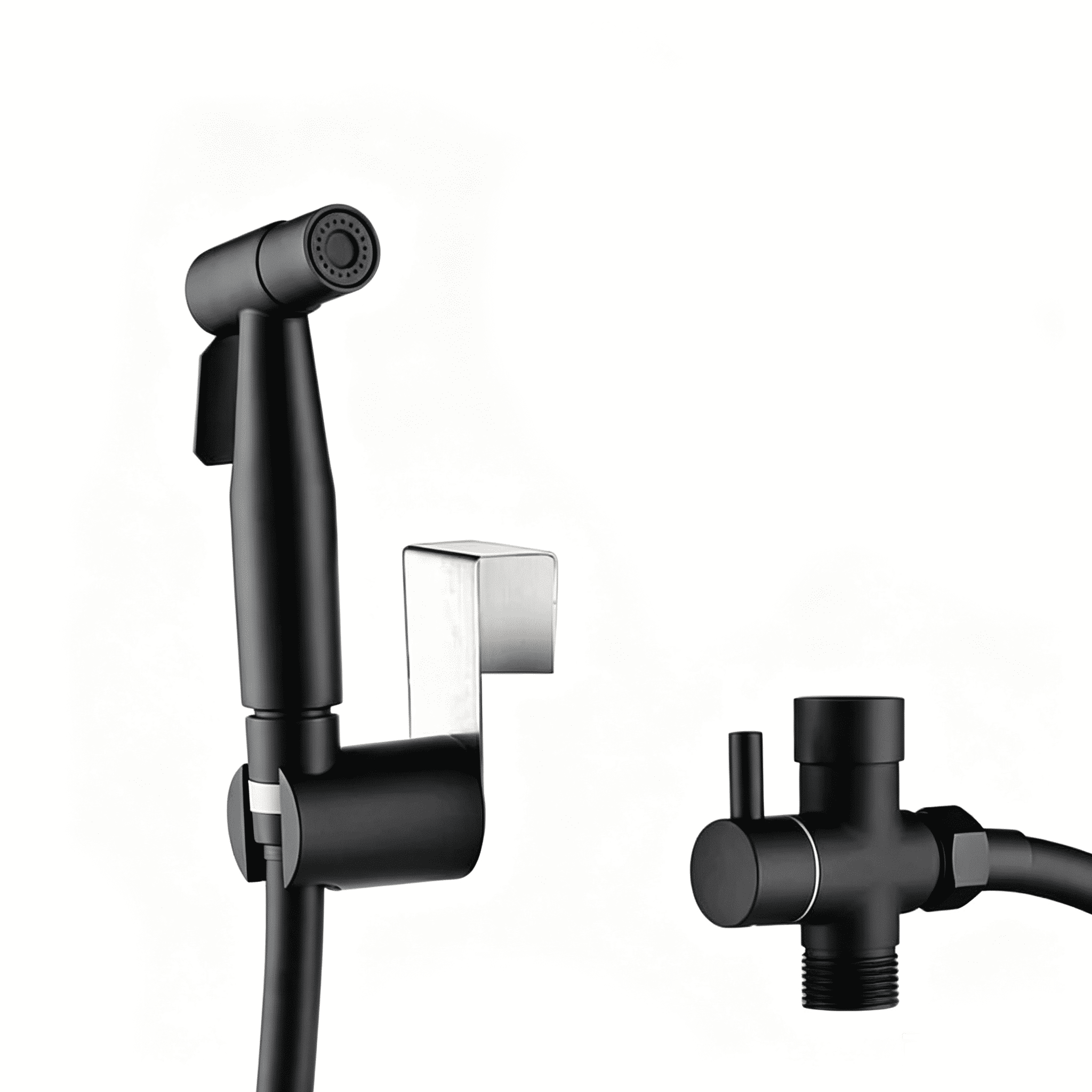 Handheld Bidet Sprayer for Toilet, Multi-Purpose Cloth Diaper Sprayer Kit with 2 Mount Options, DIY Install, Jet & Soft Spray Modes