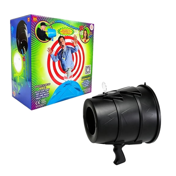 Handheld Blaster As Seen,Handheld Air Vortex Cannon Handheld Air Cannon, Portable Powerful Air Blaster For Indoor Outdoor Party Prank And Interactive Group Game
