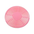 thumbnail image 1 of Handheld Bottle Mesh Coaster and Drink Holder, Multifunctional Mesh Cup Coaster, Multi-Use Silicone Storage Bag & Organizer, Silicone Mat Mesh Design (Pink), 1 of 7