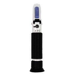 Handheld Brix Refractometer Honey Fruit Sugar Solution Brix 0-20% Optical Concentration Sugar Measuring Instrument ,Simply Use