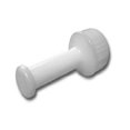 thumbnail image 1 of MMBM White Reusable Mini Film Dispenser, 50 Pcs, Fits 3" Core Wrap Rolls for Packing and Shipping, 1 of 2