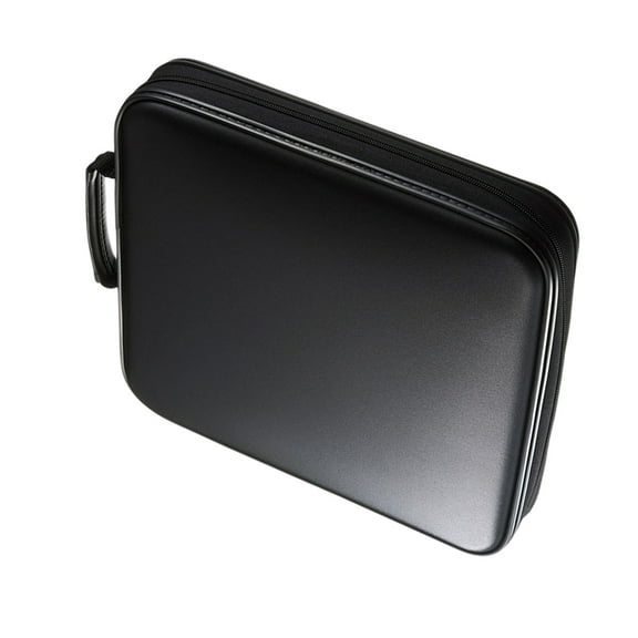 Handheld CD Case 160 Slots DVD Holder Portable Media Case For Car Home Travel