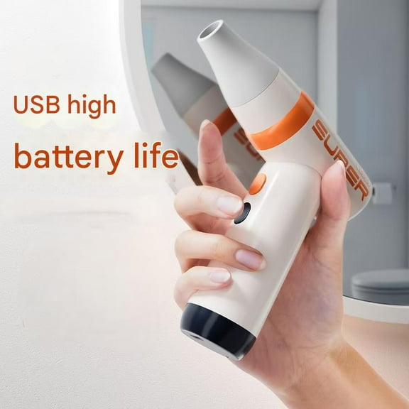Handheld Car Dust Blower 11V 30W Outdoor Hair Dryer Camping High Wind Power Portable Wireless Hair Dryer