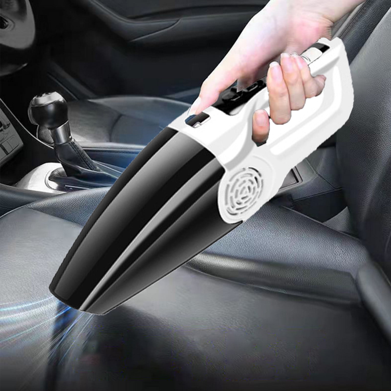 Handheld Car Vacuum Cleaner - 14.2 x 5.1 x 3.9in, 120W 3000Pa Wet and Dry Strong Suction for Auto Detailing with Accessories()