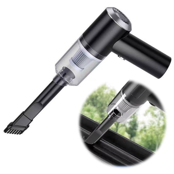 Handheld Car Vacuum Cleaner, 4000Pa Vacuum Cleaner and Duster,Powerful Suction Small Mini Dusts Buster with USB Portable Vacuums Cleaners,Multi-Nozzles for Car, Home, Office, Pet
