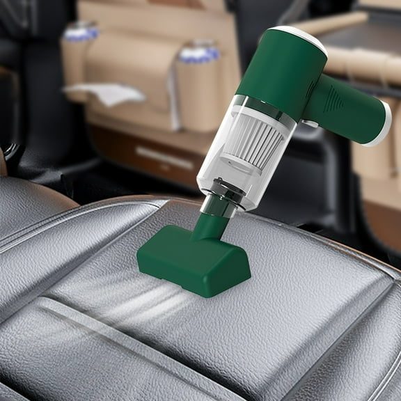 Handheld Car Vacuum Cleaner, 6000PA Rechargeable Portable Vacuum, Mini USB Carpet Cleaner for Pet Hair, 2000mAh Battery, Lightweight Auto Detailing Kit with Crevice Tool