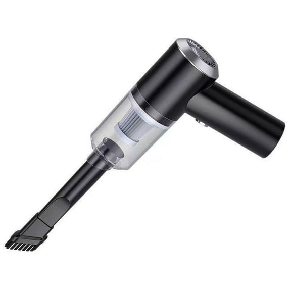Handheld Car Vacuum Cleaner with 4000Pa Suction Power, Luminous Function, and Multi-Nozzles for Car, Home, Office, and Pet Cleaning