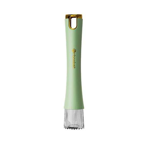 Handheld Citrus Juicer and Ice Crusher, Curved Ergonomic Grip for Lemon Squeezing and Fruit Crushing, 1-Piece Bar Tool for Milk Tea and Beverage Making
