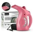 thumbnail image 1 of Kensie Handheld Garment Steamer, 700W Lightweight and Portable Steamer for Clothes, Pink, 1 of 7