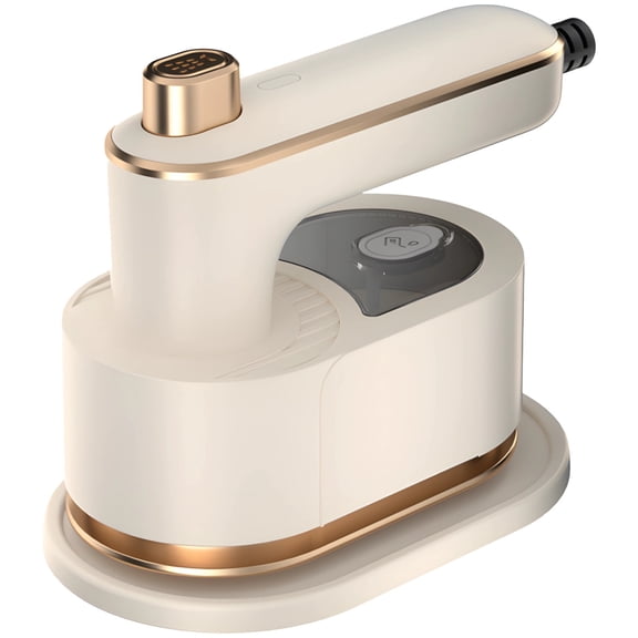 Handheld Clothes Steamer, Portable Foldable Garment Iron for Travel Home, Fast Heat-Up, Compact Mini Steamer, ABS PET Metal, Wrinkle Remover for Shirts Dresses Suits
