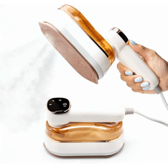 Handheld Clothes Steamer and Iron 2 in 1, 1200W, 20-Second Heat-Up, Foldable, 180ml Tank, 23-Minute Steam Time