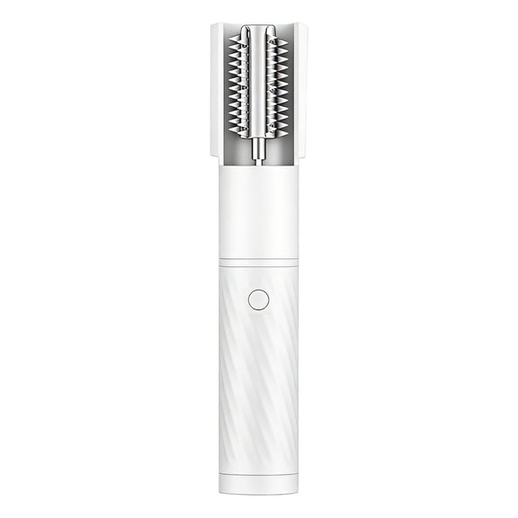 Handheld Coconut Grater Machine, Stainless Steel Blade, Wireless And Rechargeable, Powerful Motor For Easy Coconut Processing, White