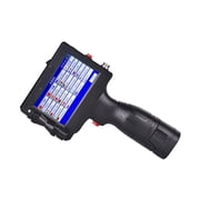 Handheld Coding Machine Portable 12.7mm Small Inkjet Printer Bottle Cap Logo Label Packaging 25 Languages ,Versatile Surface Compatibility