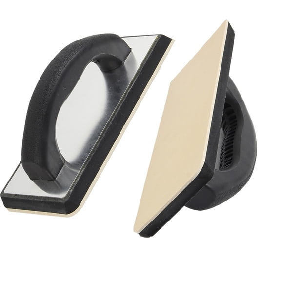 Handheld Concrete Rubber Trowel Corner Finish Render Plastering Float Floor Fangkenuo