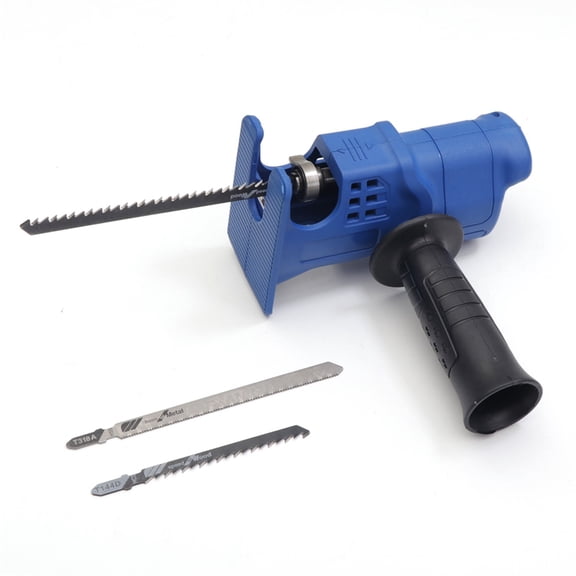 Handheld Converter Adapter with Saw Blade Attachment Adapter Multifunctional Electric Reciprocating Saw Adapter for Metal Cutter ,Efficient Cutting
