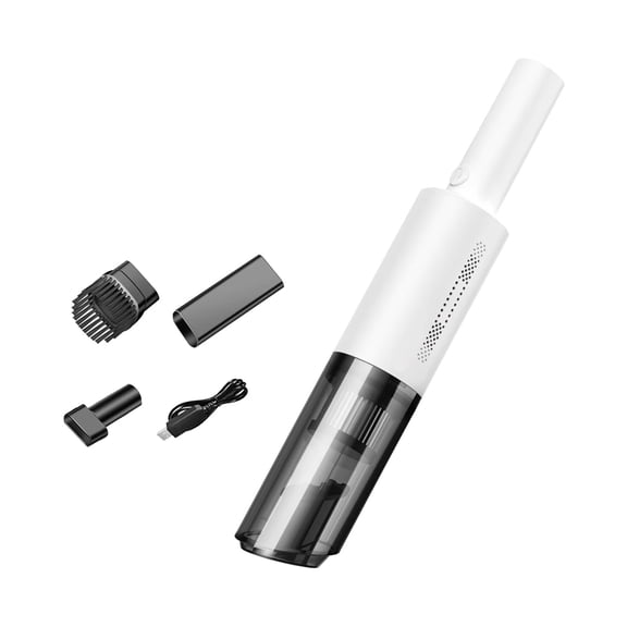 Handheld Corded Car Vacuum Cleaner Portable Wireless Design for Automotive Interior Cleaning with Single Ball Bearing Powerful Suction and Multiple Attachments