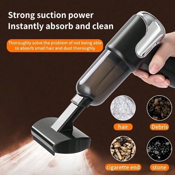 Handheld Cordless Pet Hair Vacuum Portable Rechargeable Cleaner for Home Dog Cat Hair Removal Tool