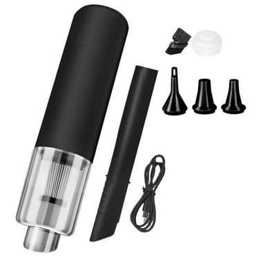 Handheld Cordless Vacuum Cleaner High Power for Car, Home and Pet Air Duster Black